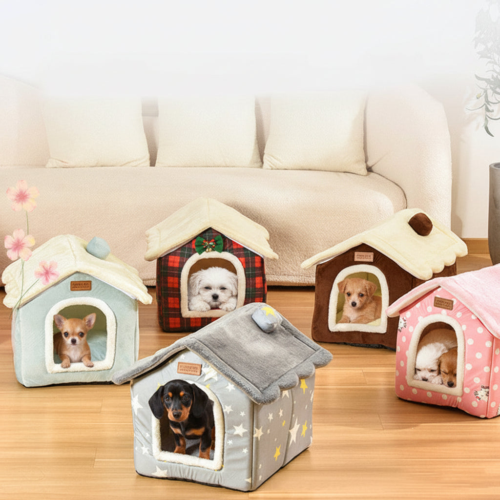 House Type Pet Cat Nest Four Seasons Universal Pet Nest Cat Nest Dog Nest Pet Supplies Can Be Removed and Washable