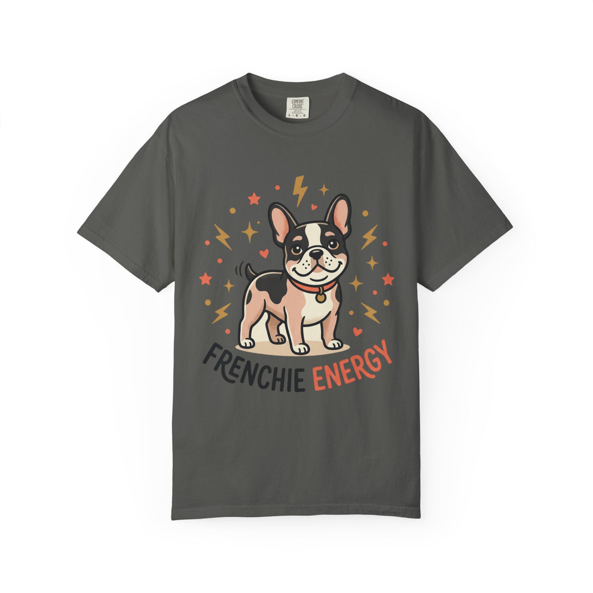 Frenchie Energy T-Shirt — Cute French Bulldog Graphic Tee