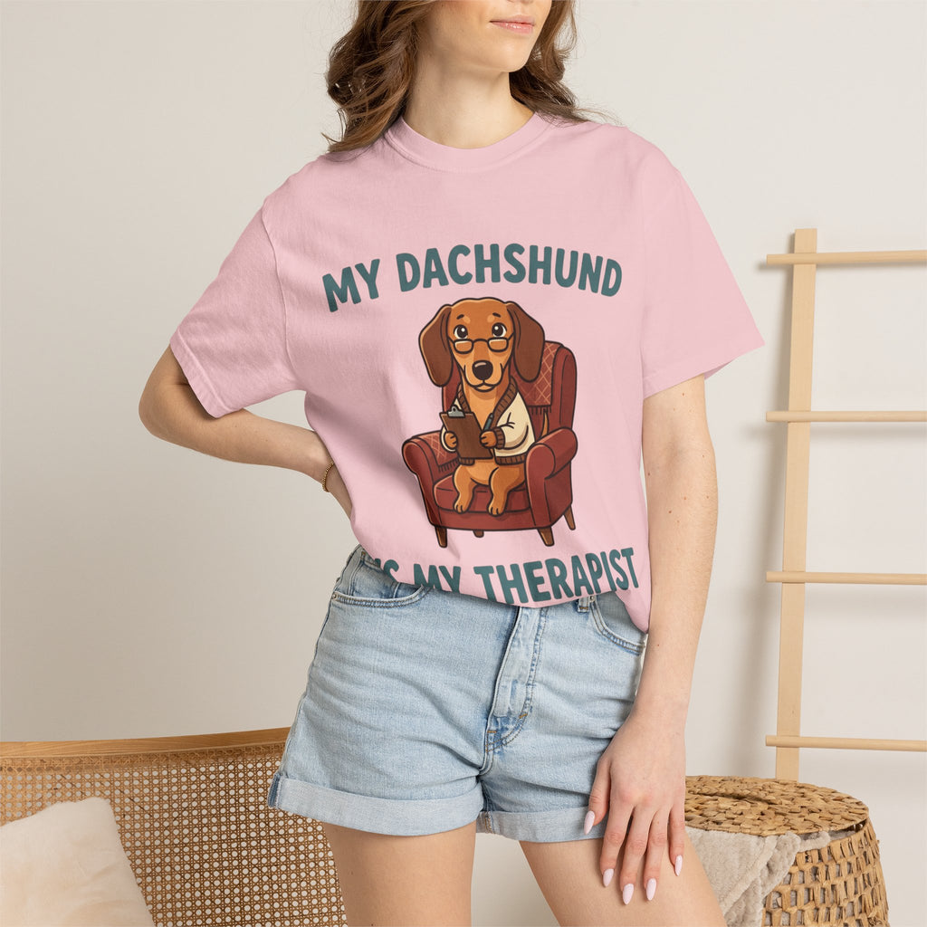 My Dachshund Is My Therapist T-Shirt