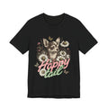 Happy Tail Chihuahua T-Shirt — Floral Dog Graphic Tee