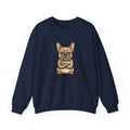 Frenchie Says No Sweatshirt — Grumpy French Bulldog Graphic Crewneck