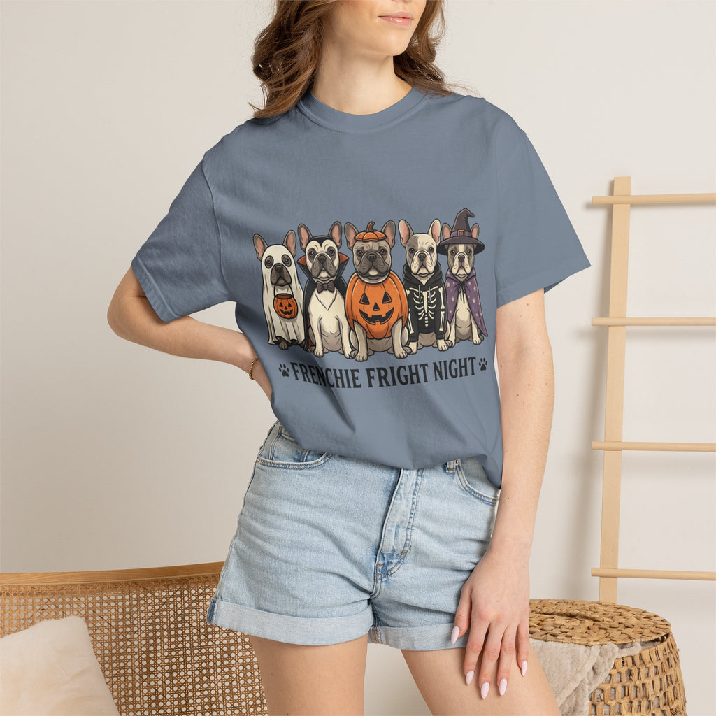 Frenchie Fright Night T-Shirt — Halloween French Bulldog Costume Tee