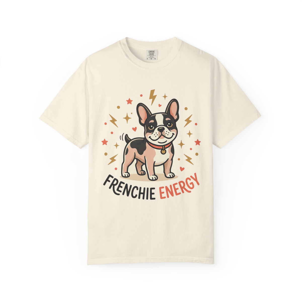 Frenchie Energy T-Shirt — Cute French Bulldog Graphic Tee
