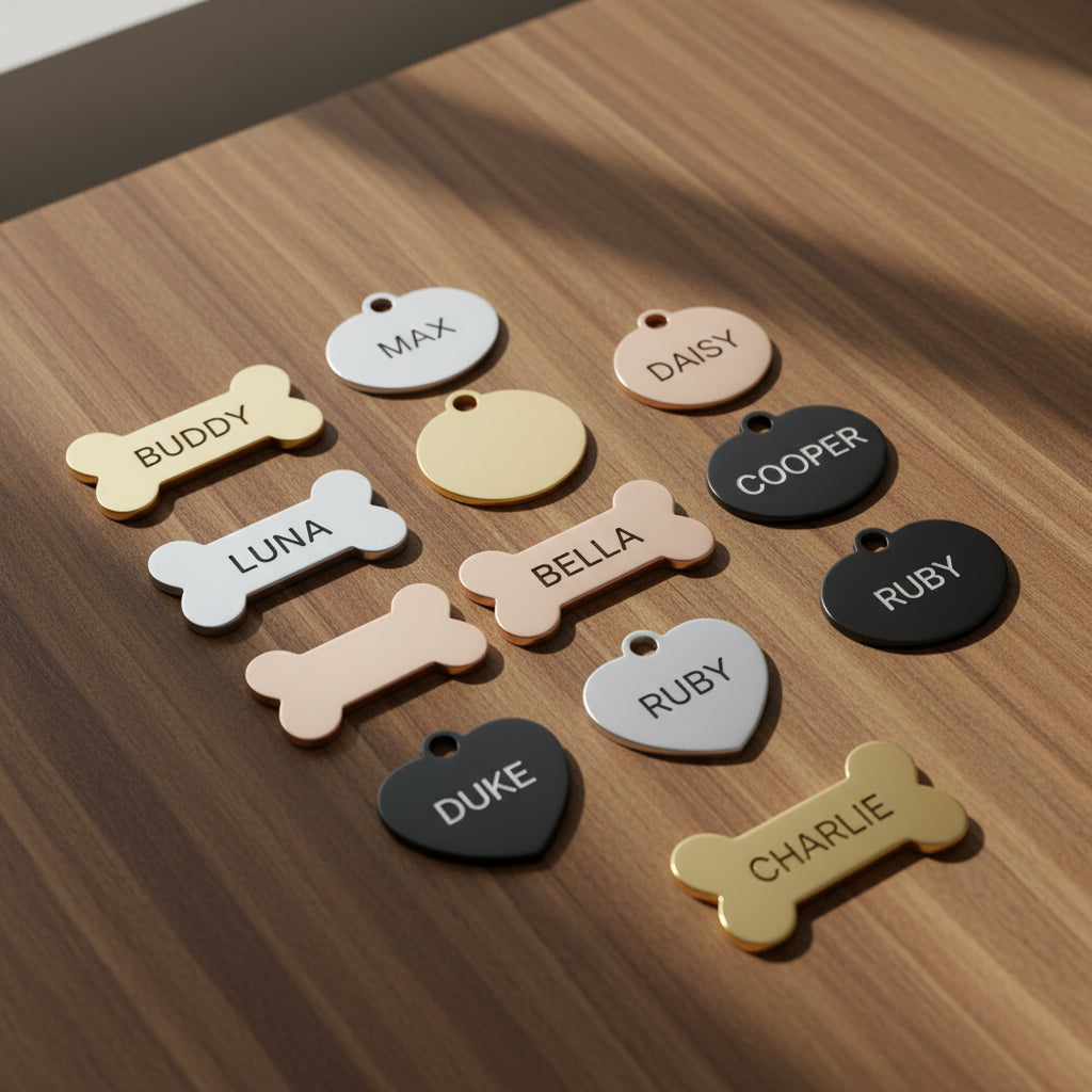Customized Stainless Steel Pet ID Tag Pendant