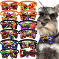 Halloween Dog Bow Ties Pet Grooming Small Dog Cat Bows