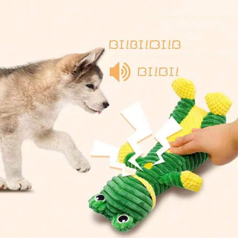 Plush Pet Squeaky Molar Toy for Dogs and Cats