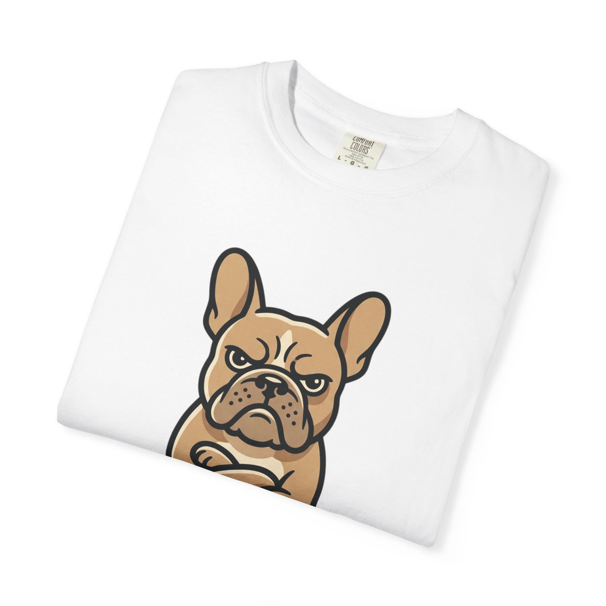 Frenchie Says No T-Shirt — Funny French Bulldog Graphic Tee