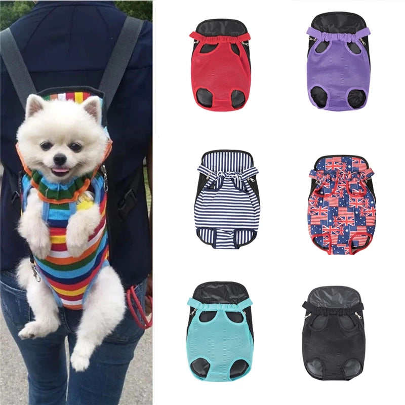 Going Out Portable Pet Bag Dog Comfortable Shoulder Chest Bag Pet Backpack