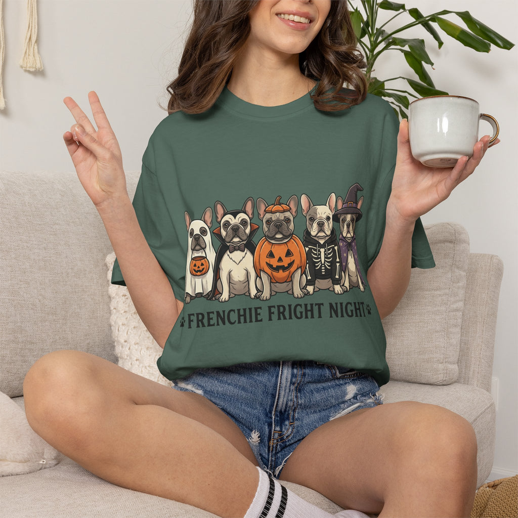 Frenchie Fright Night T-Shirt — Halloween French Bulldog Costume Tee