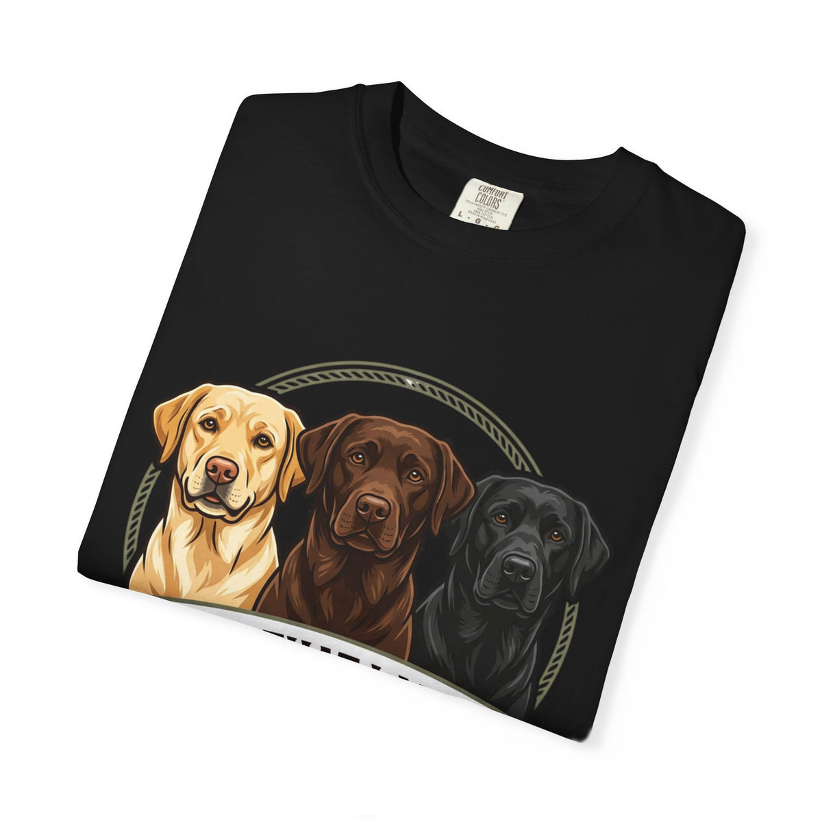 T-shirt Chien Labrador – T-shirt imprimé "Living That Lab Life" pour les amoureux des labradors