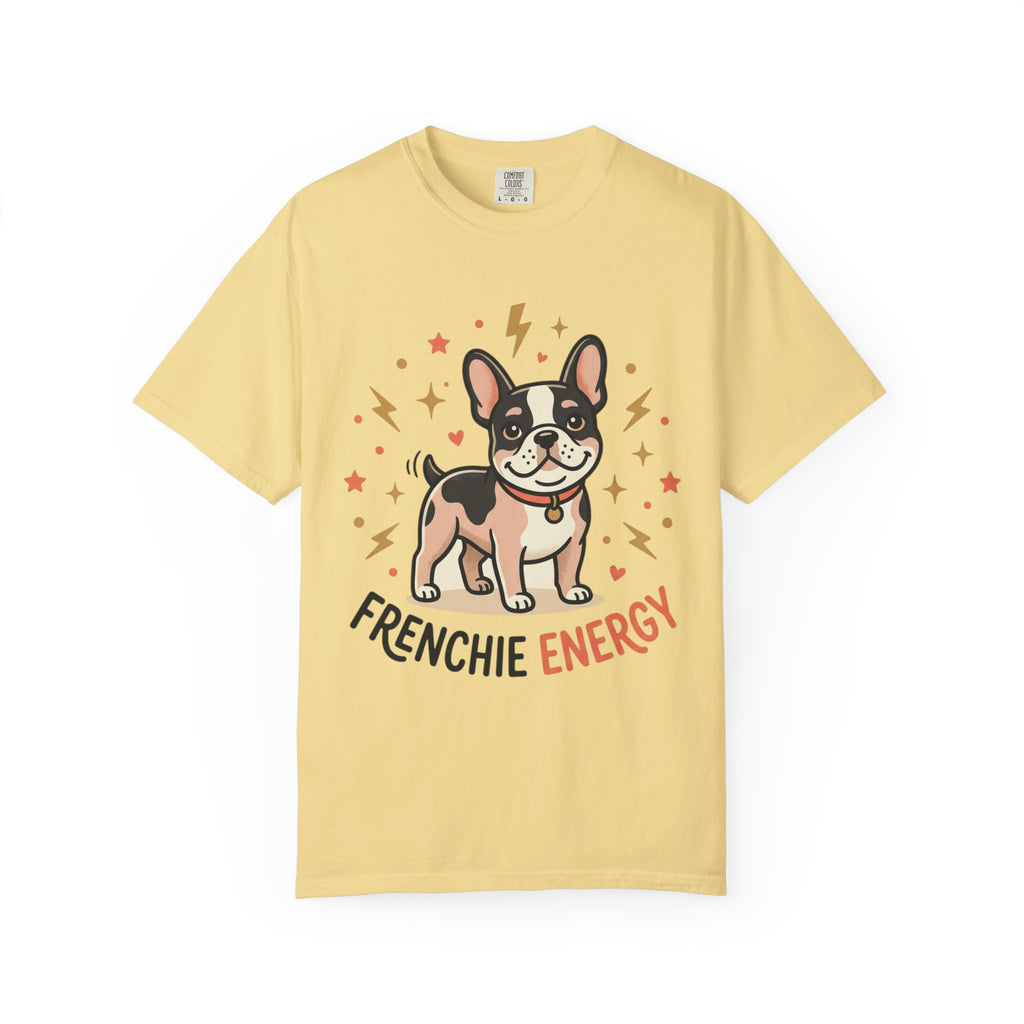 Frenchie Energy T-Shirt — Cute French Bulldog Graphic Tee