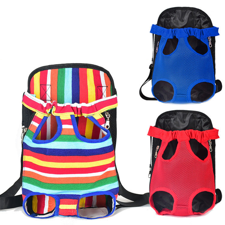 Going Out Portable Pet Bag Dog Comfortable Shoulder Chest Bag Pet Backpack