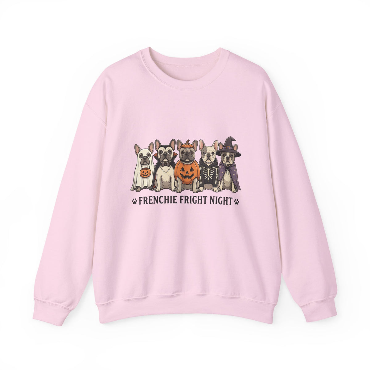 Frenchie Fright Night Sweatshirt | Halloween Dog Costume Crewneck