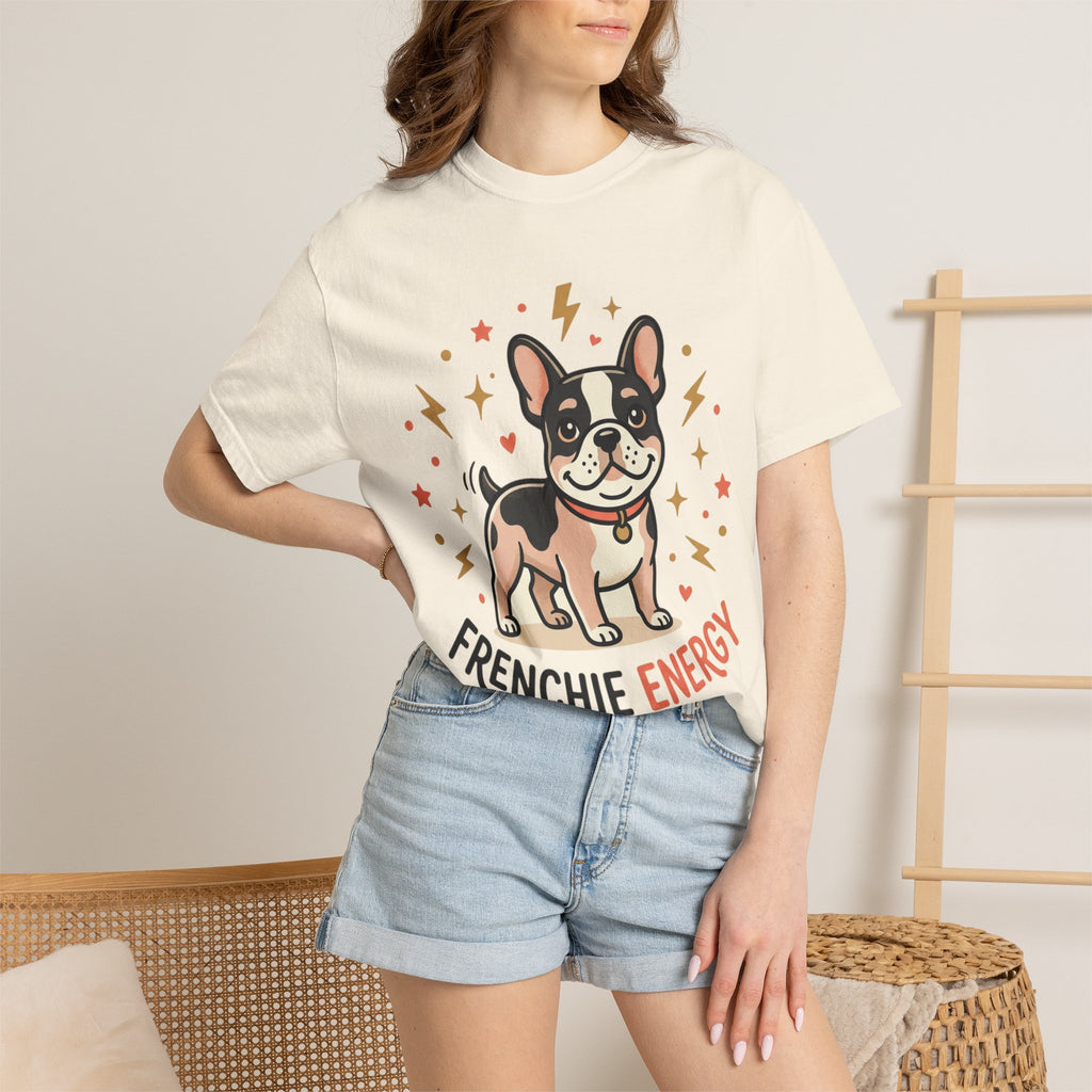 Frenchie Energy T-Shirt — Cute French Bulldog Graphic Tee
