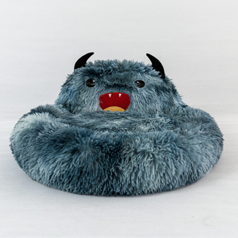 Pet Supplies. Plush Small Monster, Pet Nest Mattress. Creative Dog Nest, Halloween Bed