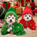 Christmas Cloak Pet Dog Costume Outfit