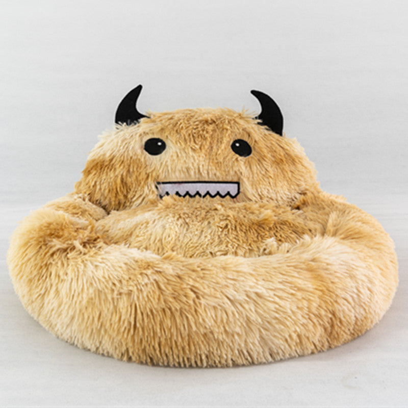 Pet Supplies. Plush Small Monster, Pet Nest Mattress. Creative Dog Nest, Halloween Bed