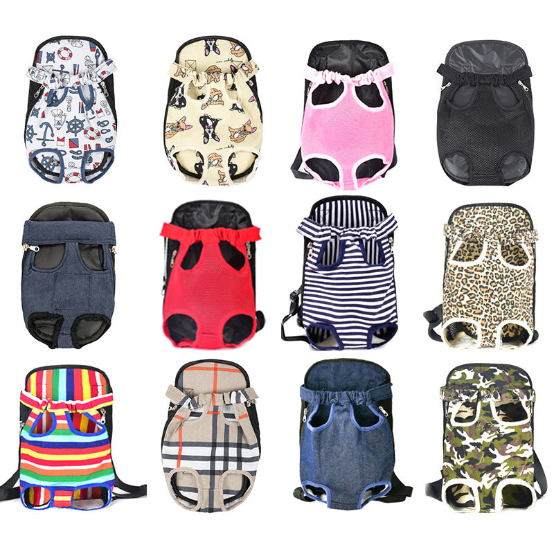 Going Out Portable Pet Bag Dog Comfortable Shoulder Chest Bag Pet Backpack