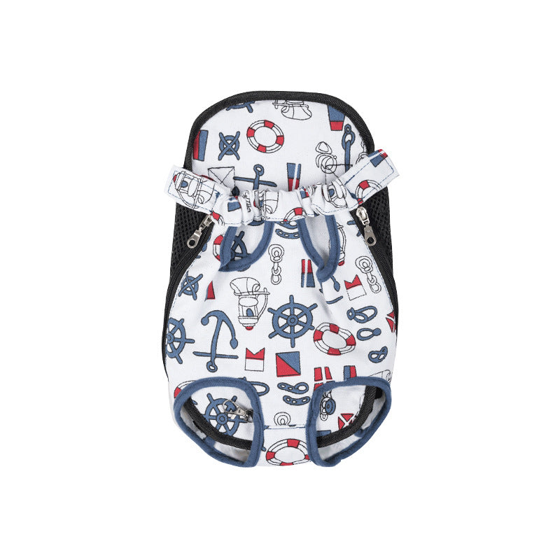 Going Out Portable Pet Bag Dog Comfortable Shoulder Chest Bag Pet Backpack